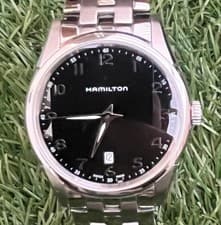 Hamilton Jazzmaster Mens Watch Automatic Dress Watch 37.5mm wrist 19cm