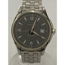 HAMILTON Automatic Wristwatch Stainless Black SLV H325150 Mens Classic