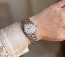 Vintage Omega Geneve Ladies Watch 1970s Automatic 566.0048 Date 24mm Box Luxury