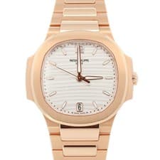 Patek Philippe Nautilus 35mm Silver Dial Watch Ref# 7118/1R-001
