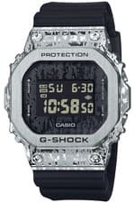 Casio G Shock GM 5600GC 1JF Grunge Camouflage Series Metal Covered Black Mens