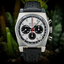 Zenith El Primero A384 Revival 37mm 03.A384.400/21.C815 Complete 2019 Excellent