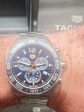 Tag Heuer Formula 1 Chronograph Blue Dial Men's Watch CAZ1014.BA0842