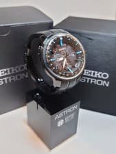 Seiko Astron SBXB033 World Time GPS Solar Watch 48mm Mens Collectible