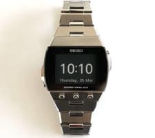 Rare SEIKO Brightz SDGA001 Solar Radio EPD Stainless Steel Watch Japan