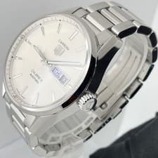 TAG HEUER Carrera Calibre5 Automatic Wristwatch 41mm Men wrist 17cm WAR201B