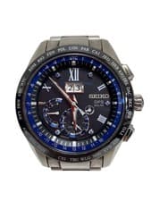 Seiko Astron 8X42-0AA0-3 Solar Analog Watch Blue Used