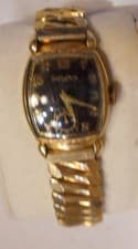 1948  WORKING BULOVA WATCH 10K GF #8865930