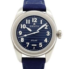 Zenith Pilot 03.4000.3620 Blue Dial Men's Watch GZl1gtjg
