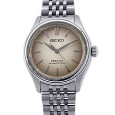 SEIKO Presage 36mm Stainless Steel Brown Dial SARX131