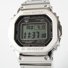 Casio G-Shock GMW-B5000D-1JF Solar Full Metal Radio Men's Used Box