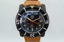 VINTAGE VDB D22 STEEL PVD 500M DIVER 46MM MILITARY SWISS ETA MADE GERMANY