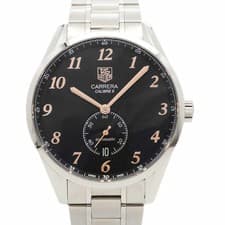 TAG Heuer Carrera WAS2114 Black Dial Men's Watch GZl1haan