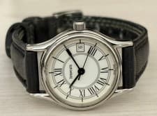 Tiffany&Co Classic Date Dress Watch Quartz Unisex Wristwatch Timepiece