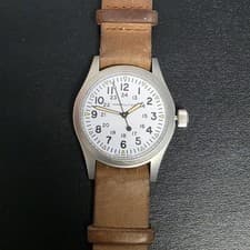 Hamilton Khaki Field Mechanical White Dial 38mm Men's Watch H694390