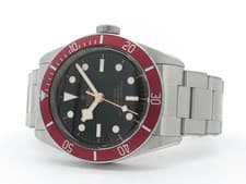 Tudor Black Bay Heritage Red Bezel Black Dial Stainless Steel 41MM 79230R