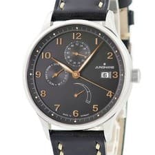JUNGHANS Attaché Agenda 027/4563 Black Day-Date Power Reserve Indicator me