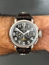 Zenith Pilot Type 20 Rescue Chrono El Primero 45mm Full Set Great Condition