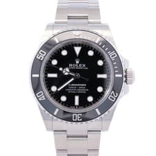 Rolex Submariner 41mm Black Dial Watch Ref# 124060