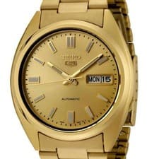 Seiko 5 Automatic Gold Men`s SNXS80K 84-F11 NEW