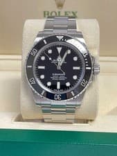 ROLEX Submariner Stainless Steel 124060LN No Date 41mm 2020 + Warranty