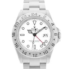 Rolex Explorer II 16570 40mm White Polar Dial Steel Oyster Mens Watch 2005