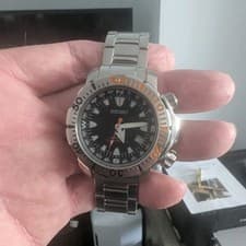 Vintage Seiko Land Monster Wristwatch. Impeccable Condition
