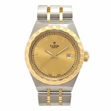 TUDOR 28303 Gold Case Size 28mm Wrist Size 15cm Ladies Used Watch #41214