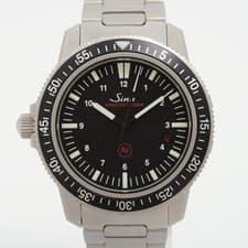 SINN EZM3 SS SS AT black dial 5 Extra Links 603.EZM-3.M