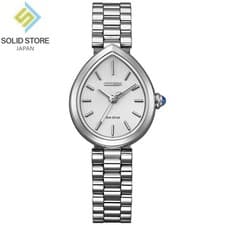 CITIZEN L EM1200-55A RAINELL Collection Eco-Drive Women's Watch Silver Dial