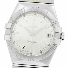 Omega Constellation Men’s Quartz Watch AB+ Good Condition From Japan
