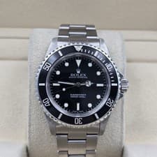 2001 Rolex Submariner No Date 14060M 2 Liner Black Dial Stainless Steel 40mm