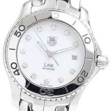TAG HEUER WJ1319-0 Link Quartz Women's Watch From Japan G0419