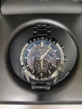SEIKO Astron SBXC003 / 5X53-0AB0 GPS Solar Powered Radio Good Condition From JP-