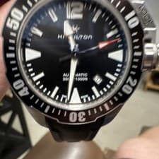 8 Watches Total. Hamilton Automatic 300m Dive Watch Black Dial. Nixon, Diesel, .