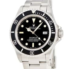 ROLEX Sea-Dweller 16600 Men's Automatic Stainless Steel 40mm Black Watch #HD175