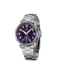 Revelot Terra V2 Purple Aventurine Dial Automatic Field Watch 38m Steel