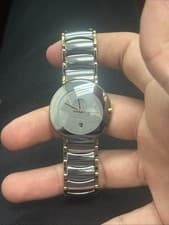 Rado Watch With Gold Plated Look Fits Size 7 1/4” Wrist As Is