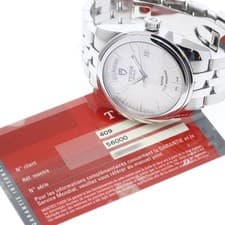 TUDOR GLAMOUR DATE-DATE 56000 39mm SS Silver Dial Automatic #C263