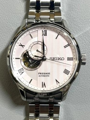 Seiko PRESAGE SARY261 Mechanical Japanese Garden Kyoto Sakura Pink MenWatch 2025