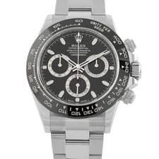 Rolex Daytona Black Dial Steel Watch 116500LN