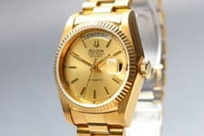 Vintage *Near MINT* Bulova Super Seville 4414101 Day Date 36mm AT Mens Watch JPN