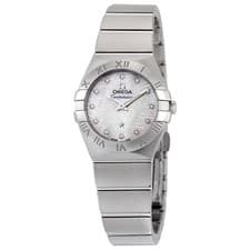 Omega Constellation MOP Dial Ladies Watch 123.10.24.60.55.004