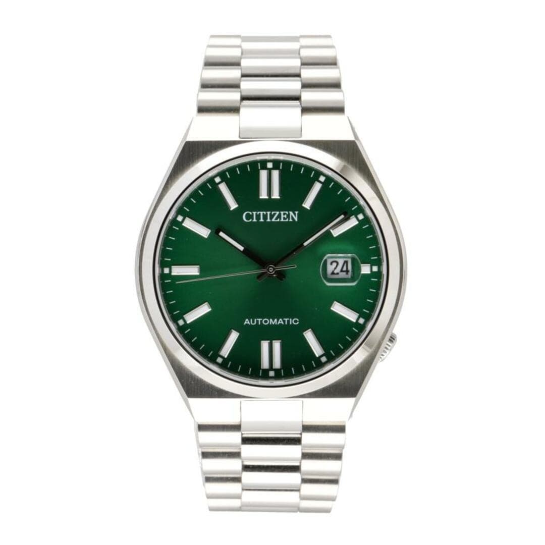 Citizen Men's Automatic Watch Green Model 8210 Used from Japan From Japan
