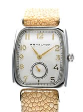 HAMILTON 071130 Quartz White Dial  Boulton  Men’  watch Vintage New Battery Box