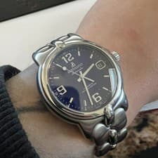 Mens BERTOLUCCI 144 41a Swiss Automatic 39MM Watch Blue Dial