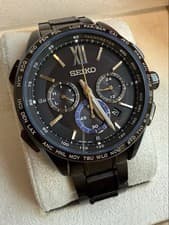 Seiko Brightz SAGA227 World Time Solar Radio Used From Japan