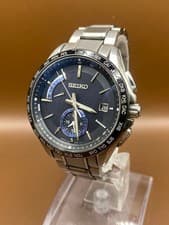 Seiko BRIGHTZ 8B63-0AB0 Solar Wristwatch Used From Japan