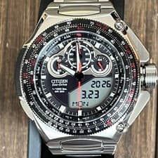 Citizen Promaster JW0126-58E Wristwatch Watch Chronograph 48mm Arm 20cm No Box