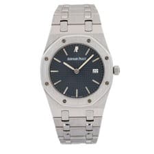 Audemars Piguet Royal Oak 33mm Steel Dark Blue Dial Watch 56175ST/O/0789ST/01